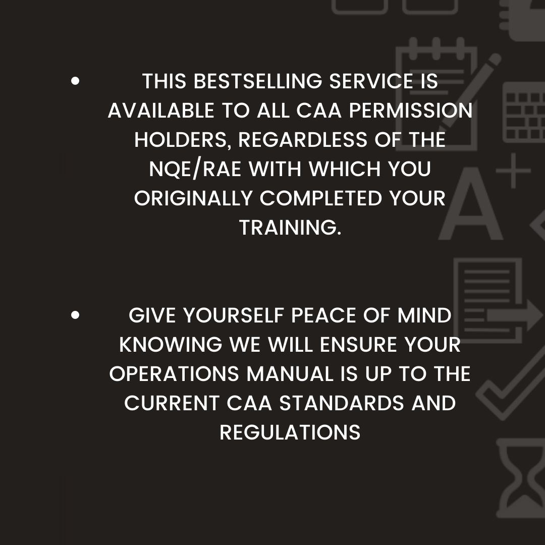 CAA Operations Manual Update Service