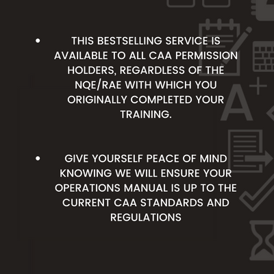 CAA Operations Manual Update Service